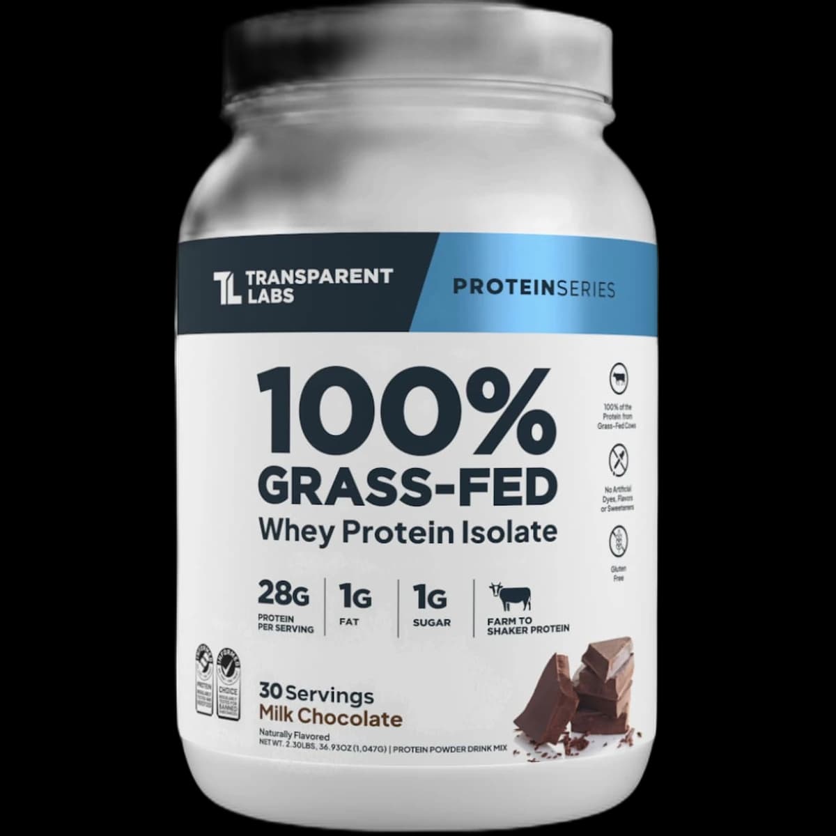 Transparent Labs 100% Grass-Fed Whey Isolate